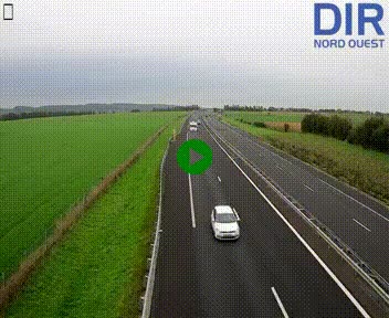 Webcam sur A84 à hauteur de l'échangeur de Poilley avec la N175, au sud d'Avranches