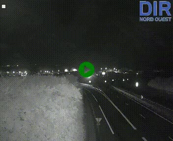Webcam au début de l'A84 sur le périphérique Ouest de Caen (N814) à hauteur de la sortie 9, Porte de Bretagne