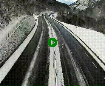 Webcam Porté-Puymorens sur N320, en direction de Pas de la Casa (Andorre)