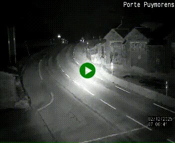 Webcam Col du Puymorens sur N320, en direction de Pas de la Casa (Andorre)