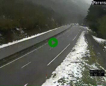 Webcam Ax-les-Thermes sur N20, en direction d'Andorre