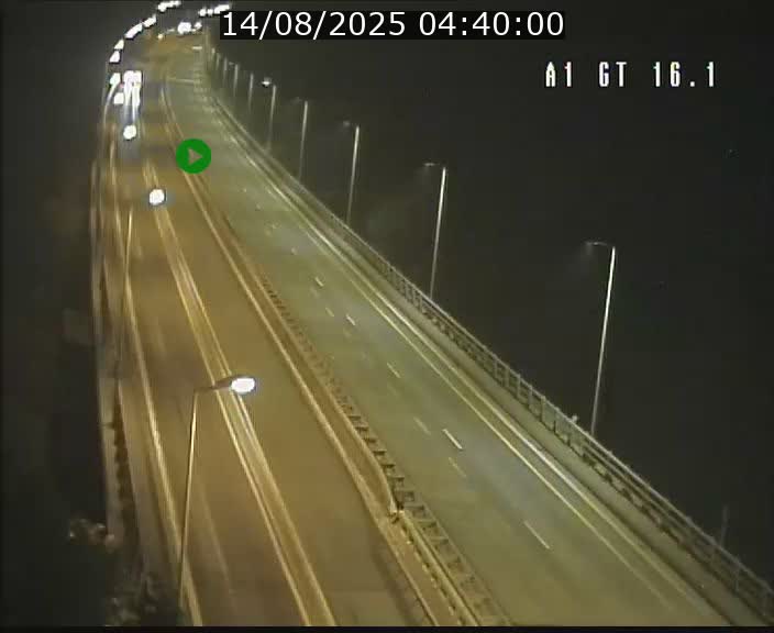 Traffic live webcam Luxembourg Niederanven - A1 direction Allemagne - BK 16.1