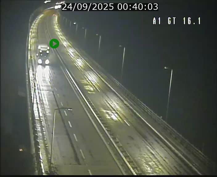 Traffic live webcam Luxembourg Niederanven - A1 direction Allemagne - BK 16.1