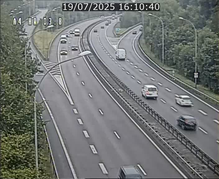 Webcam traffic A4 Luxembourg - BK 3.8 - Leudelange (direction Esch sur Alzette)