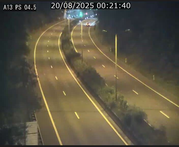 Traffic live webcam Luxembourg Differdange - A13 direction Esch-sur-Alzette - BK 4.5