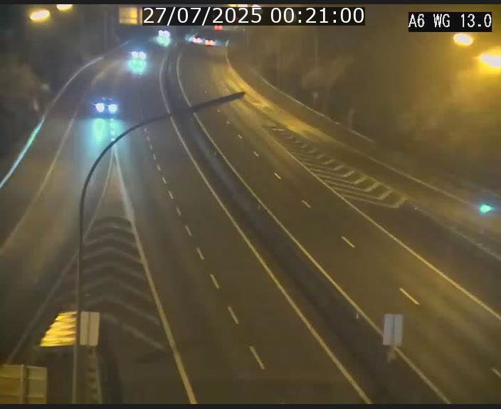 Traffic live webcam Luxembourg Mamer - A6 - BK 13 - direction Luxembourg/France/Allemagne