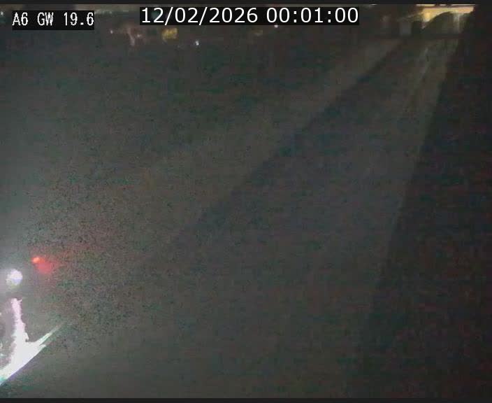 Traffic live webcam Luxembourg - Steinfort - A6 - BK 19.6 - direction Belgique