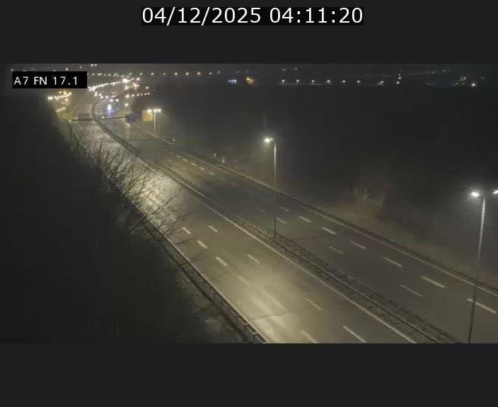Caméra trafic Luxembourg - A7, Merscherbierg direction Mersch