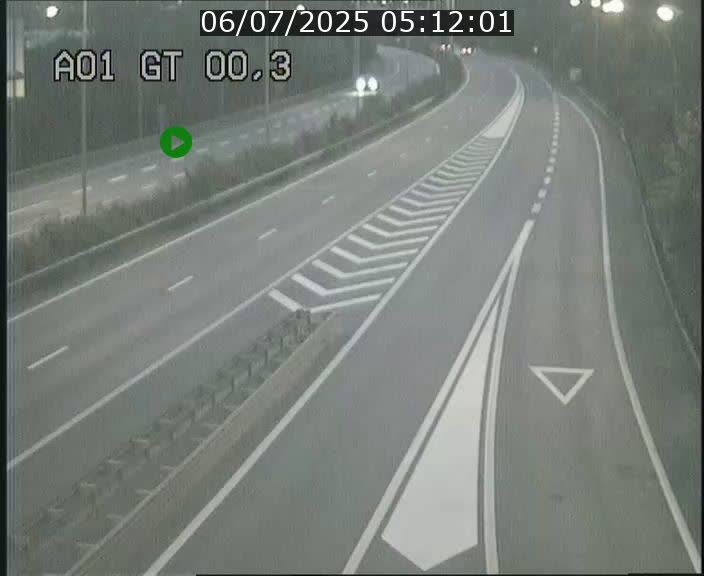 Traffic live webcam Luxembourg Croix de Gasperich - A1 direction Kirchberg - BK 0.3