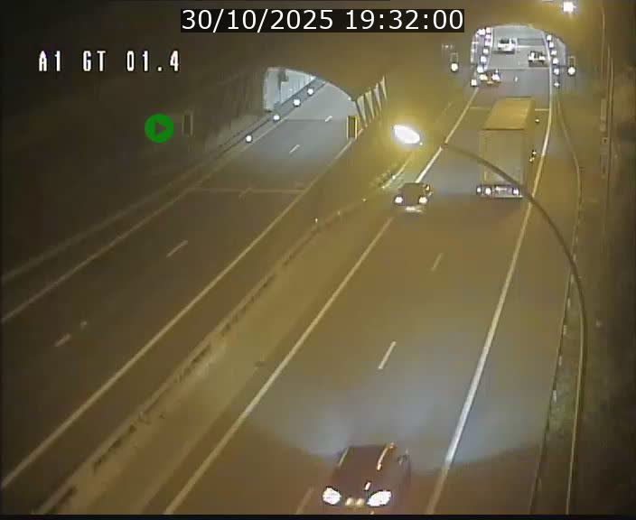 Traffic live webcam Luxembourg Hesperange - A1 direction Kirchberg - BK 1.4