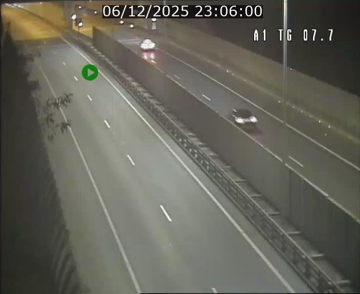 Traffic live webcam Luxembourg Kirchberg - A1 direction Luxembourg-ville - BK 7.7