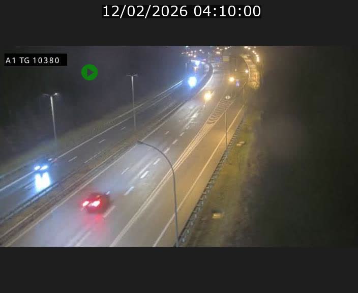Traffic live webcam Luxembourg Senningerberg - A1 direction Luxembourg Kirchberg - BK 10.3