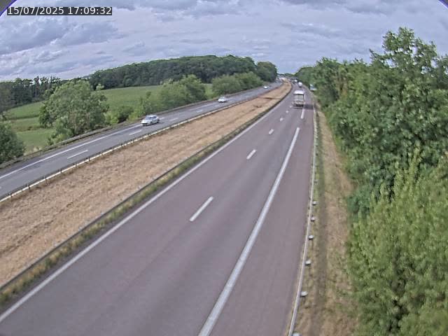 Caméra autoroute France - A31, Fey direction Metz