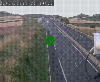 Caméra autoroute A75 à hauteur de Le Crest, en direction de Montpellier