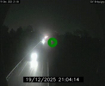 Webcam sur le périphérique de Rennes (N136) à hauteur du quartier Bréquigny, au sud de la ville