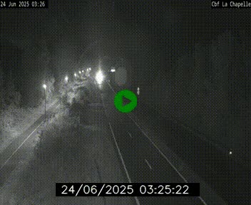 Webcam sur le périphérique de Nantes (N844) à hauteur de Porte de la Chapelle, au nord de la ville