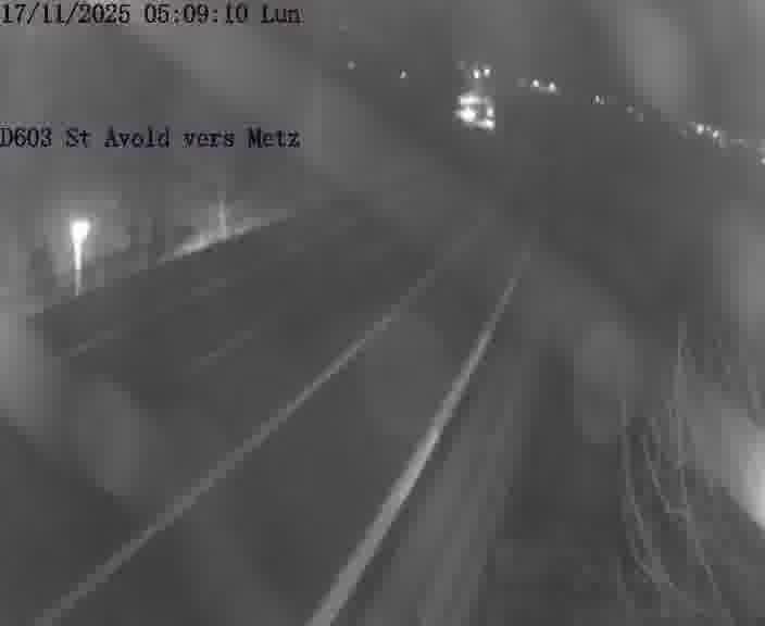 Clone of Webcam sur la D603 située à proximité de Saint-Avold. Vue orientée vers Metz