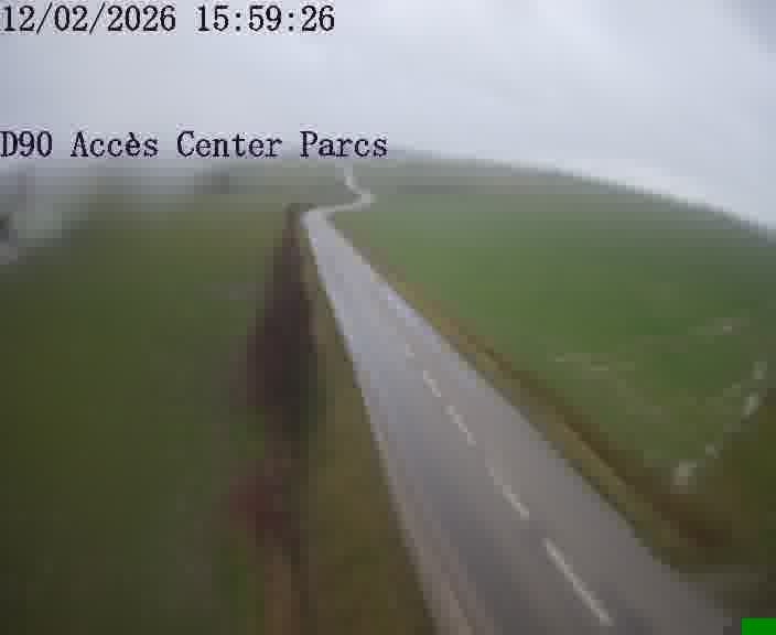 Point de vue trafic déployé sur D90 (France) à Hattigny, regardant vers Hattigny, aidant conducteurs et services à anticiper les flux.