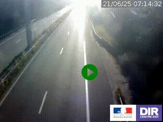 Webcam sur la nationale N90 à Gilly-sur-Isère, en direction et à proximité d'Albertville