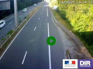 Webcam sur la nationale N90 à Gilly-sur-Isère, en direction et à proximité d'Albertville