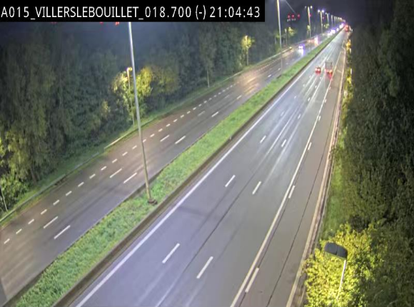 Webcam autoroute Belgique - Villers-le-Bouillet - E42 direction Liège - BK 18.7