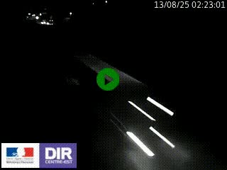 Webcam routière à Saint-Etienne-Terrenoire sur la RN88 avant la jonction entre l'A72 et le Boulevard Périphérique de Saint-Etienne
