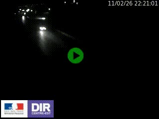 Webcam routière à Saint-Etienne-Terrenoire sur la RN88 avant la jonction entre l'A72 et le Boulevard Périphérique de Saint-Etienne