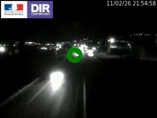 Caméra autoroute à Saint-Etienne (Les Littes) à hauteur du Ikea Saint-Etienne sur l'A72 en direction de Roanne