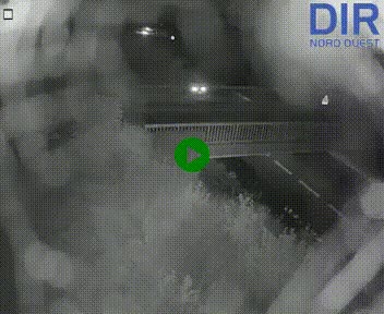 Webcam sur A84 à hauteur de Pont-Farcy, au niveau du pont autoroutier sur la Vire, au sud de Saint-Lô