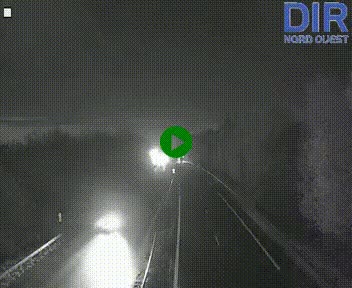 Webcam sur le périphérique de Caen (N814) à l'est de la ville, à Mondeville hauteur de la sortie 2, Presqu'île-Rives de l'Orne, au bout de l'autoroute A13