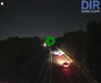 Webcam sur le périphérique de Caen (N814) à l'est de la ville, à Mondeville hauteur de la sortie 2, Presqu'île-Rives de l'Orne, au bout de l'autoroute A13