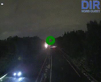 Webcam sur le périphérique de Caen (N814) à l'est de la ville, à Mondeville hauteur de la sortie 2, Presqu'île-Rives de l'Orne, au bout de l'autoroute A13