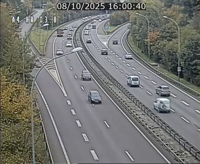 Webcam traffic A4 Luxembourg - BK 3.8 - Leudelange (direction Esch sur Alzette)