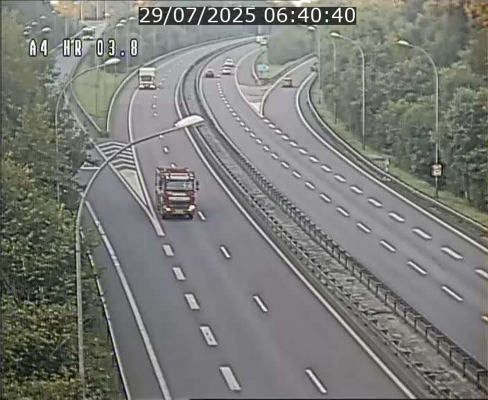 Webcam traffic A4 Luxembourg - BK 3.8 - Leudelange (direction Esch sur Alzette)