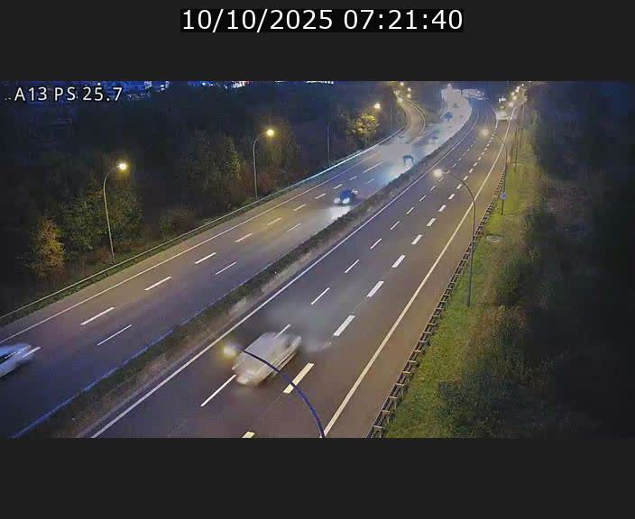 Traffic live webcam Luxembourg Frisange - A13 direction Allemagne - BK 26