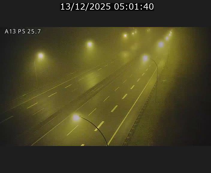 Traffic live webcam Luxembourg Frisange - A13 direction Allemagne - BK 26