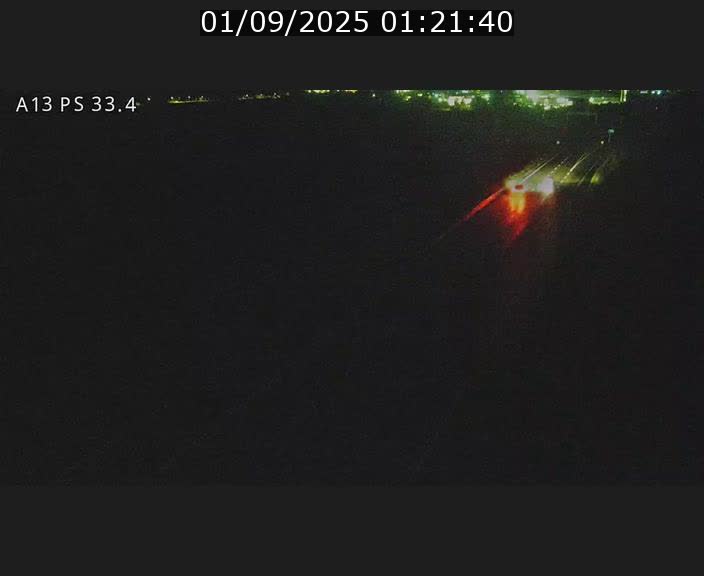 Webcam trafic sur A13 à hauteur de Mondorf-les-Bains en direction d'Altwies
