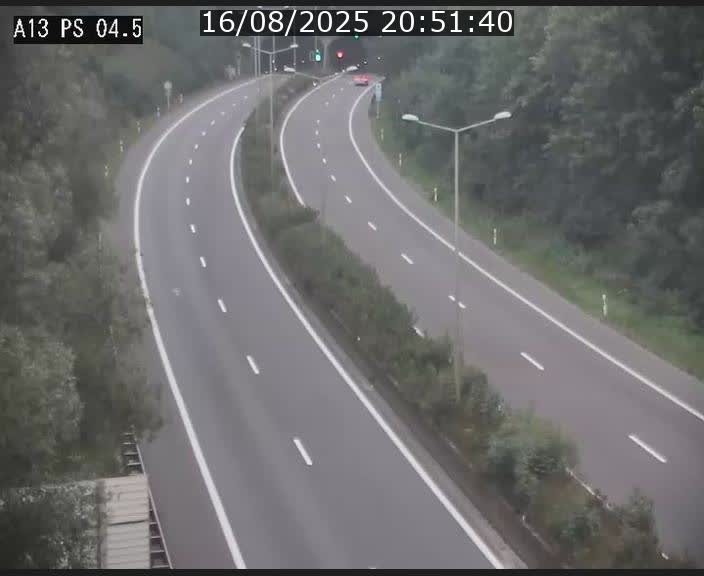 Traffic live webcam Luxembourg Differdange - A13 direction Esch-sur-Alzette - BK 4.5