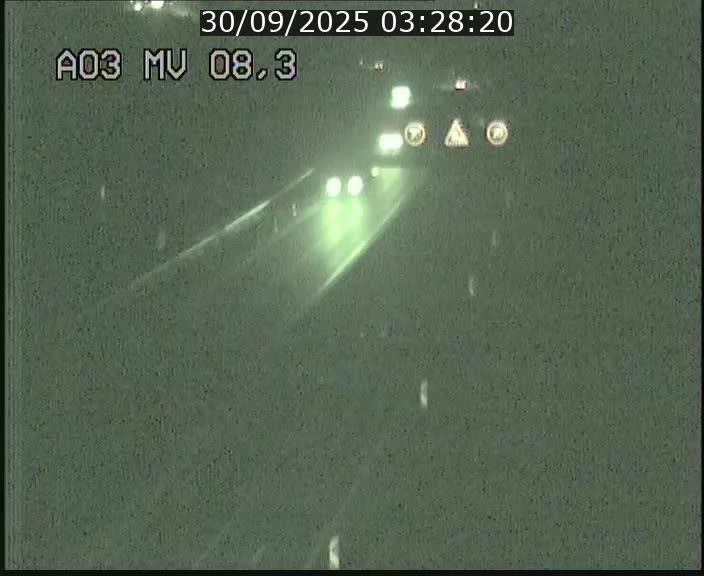 Webcam Autoroute après la Croix de Bettembourg en direction de Luxembourg sur l'A3