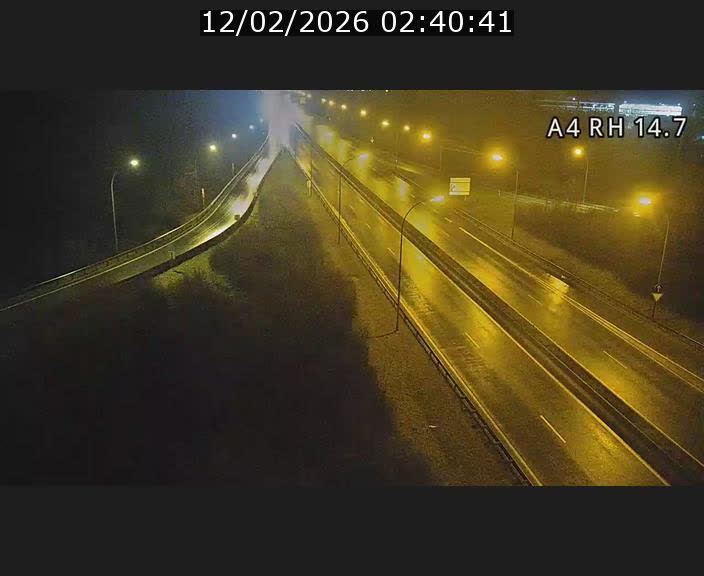 Traffic live webcam Luxembourg Jonction Lankelz - A4 - BK 14.7 - direction Luxembourg