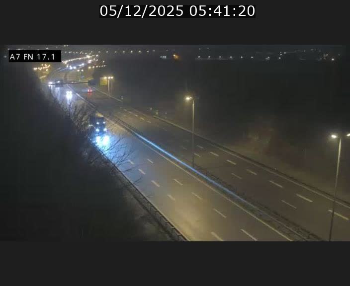 Caméra trafic Luxembourg - A7, Merscherbierg direction Mersch
