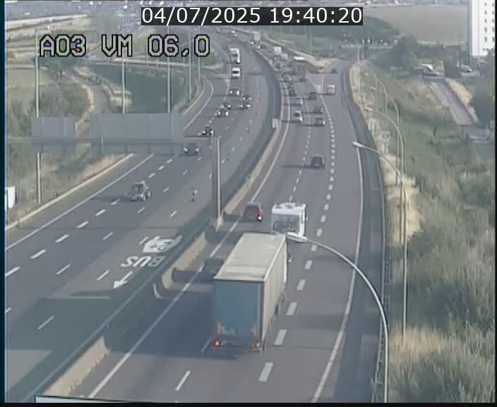 Traffic live webcam Luxembourg Aire de Berchem - A3 - BK 6 - direction France