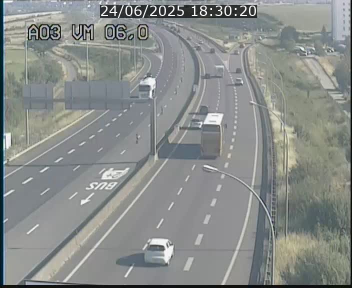 Traffic live webcam Luxembourg Aire de Berchem - A3 - BK 6 - direction France