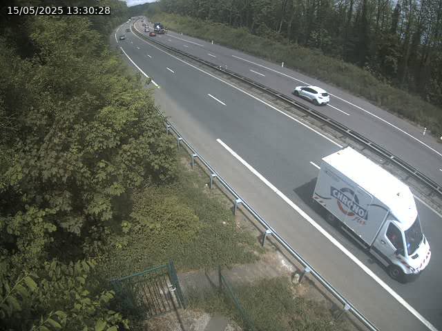 Caméra autoroute France - N52, Crusnes vers Belgique, Luxembourg