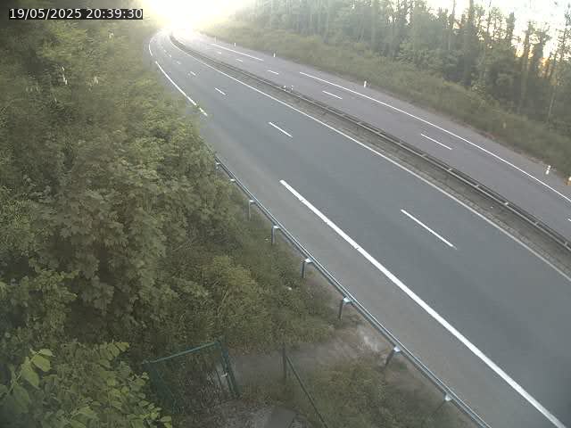 Caméra autoroute France - N52, Crusnes vers Belgique, Luxembourg