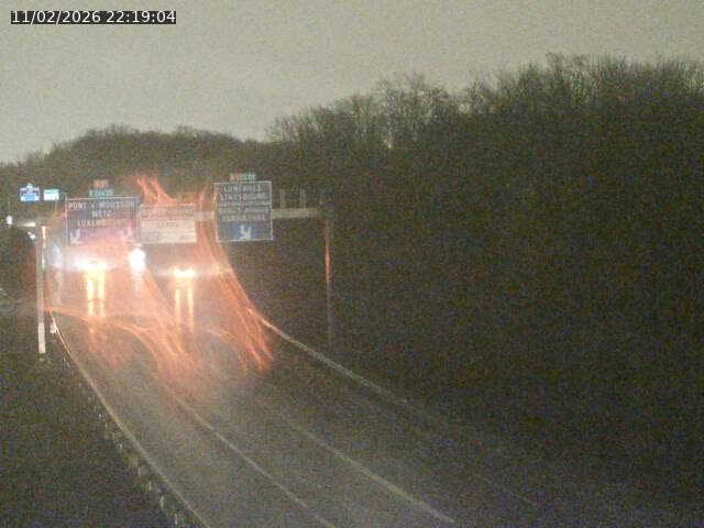 Caméra autoroute France - Biffurcation A31/A33, Laxou direction Nancy