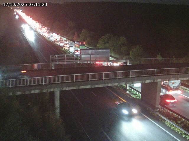 Caméra autoroute France - A31, Zoufftgen direction Luxembourg-ville, à la frontière entre la France et le Luxembourg
