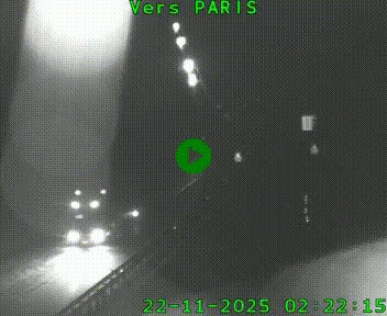 Caméra routière sur l'autoroute A20 à Bessines-sur-Gartempe. Vue orientée vers Paris