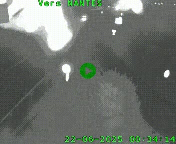 Webcam N147 au nord de Poitiers et à la jonction avec la A10
