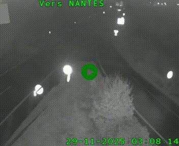 Webcam N147 au nord de Poitiers et à la jonction avec la A10